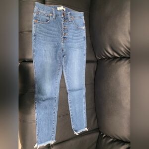 Madewell Light Blue Skinny Jeans